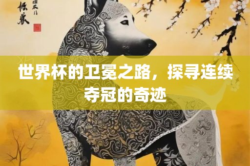 世界杯的卫冕之路，探寻连续夺冠漯河市盈旭机械设备有限公司的奇迹